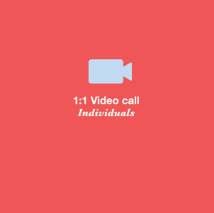 1:1 Video call for Individuals
